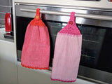 CardsnMore Crochet Hanging Kitchen Towels