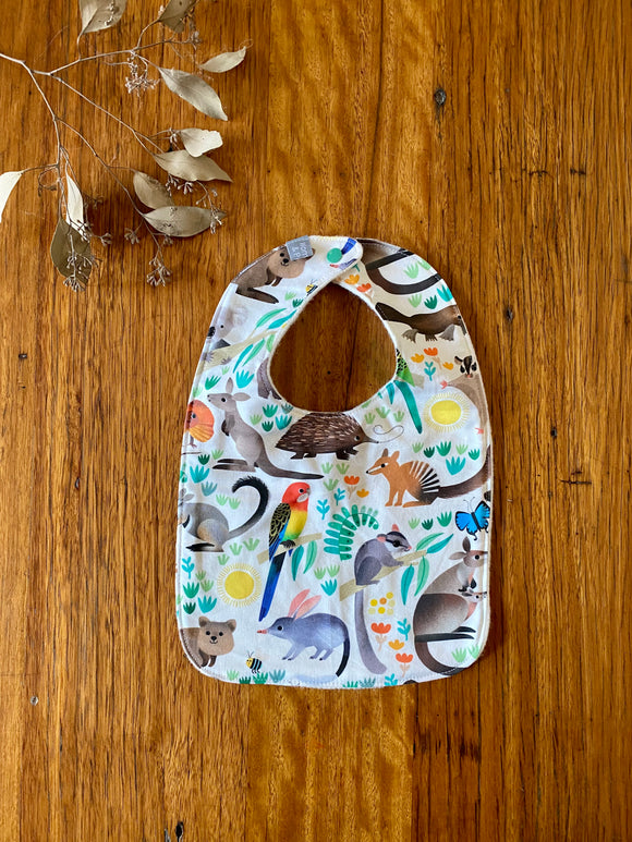 Bib - Australian animals & birds