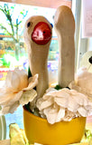 Ceramic Goose Garden Guardian
