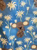 Bib - blue koalas