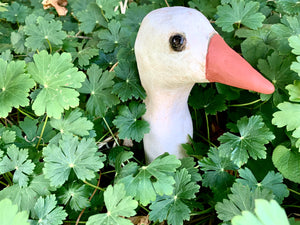 Ceramic Goose Garden Guardian