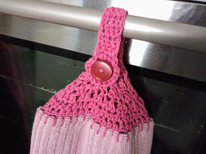 CardsnMore Crochet Hanging Kitchen Towels