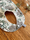 Bib - grey koala