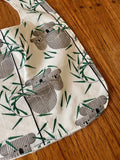 Bib - grey koala