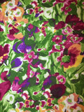3 Layer Fabric Face Mask - Abstract Floral